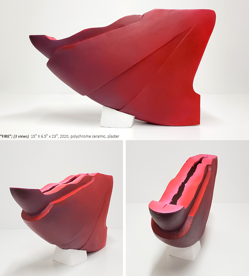 image of FIRE: ceramic sculpture from the LOCAL COLOR series